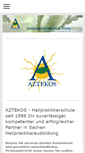Mobile Screenshot of heilpraktikerschuleaztekos.com